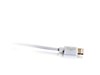 C2G (1m) USB A Male to Lightning Male Sync and Charging Cable (White)
