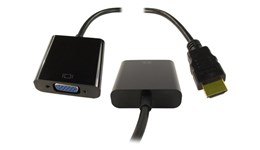 HDMI TO VGA Adaptor + Audio