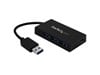 StarTech.com 4-Port USB Hub - USB 3.0 - USB-A to 3x USB-A and 1x USB-C - Includes Power Adaptor
