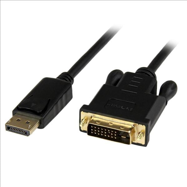 Photos - Cable (video, audio, USB) Startech.com  DisplayPort to DVI Active Adaptor Converter DP2DVIMM (6 feet)