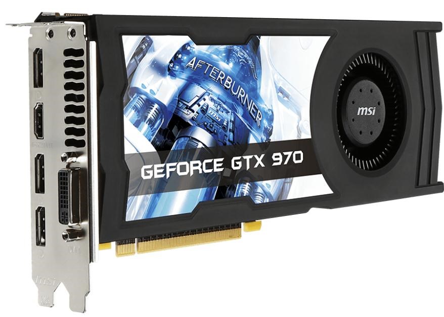 MSI GeForce GTX 970 4GB Boost Graphics Card GTX 970 4GD5 OC CCL Computers