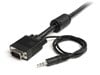 StarTech.com (5m) Coax High Resolution Monitor VGA Cable with Audio HD15 M/M