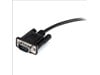 StarTech.com (3m) Straight Through DB9 RS232 Serial Cable - M/F (Black)