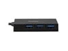 StarTech.com 4-Port USB 3.0 Hub USB-C to 1x USB-C and 3x USB-A (Black)