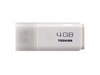 Toshiba TransMemory 4GB USB 2.0 Flash Drive (White)