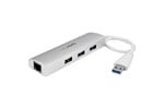 StarTech.com 3 Port USB Hub Aluminum Compact USB 3.0 Hub for Mac