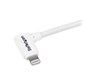StarTech.com (2m) Angled Lightning to USB Cable (White)