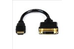 StarTech HDMI to DVI-D (8 inch) Video Cable Adaptor 