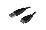 StarTech.com (1m/3 feet) Slim SuperSpeed USB 3.0 A to Micro B Cable - M/M
