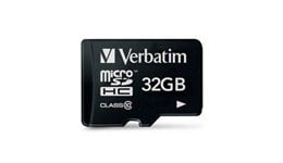 Verbatim Micro SDHC 32gb Card CLASS 10