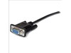 StarTech.com (2m) Straight Through DB9 RS232 Serial Cable - M/F (Black)
