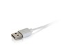 C2G (1m) USB A Male to Lightning Male Sync and Charging Cable (White)