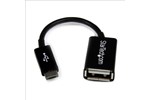 StarTech.com (4 inch) Micro USB to USB OTG (On the Go) Host Adaptor M/F