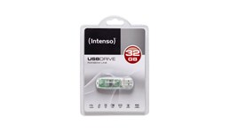 Intenso Rainbow Line 32GB USB 2.0 Flash Stick Pen Memory Drive 