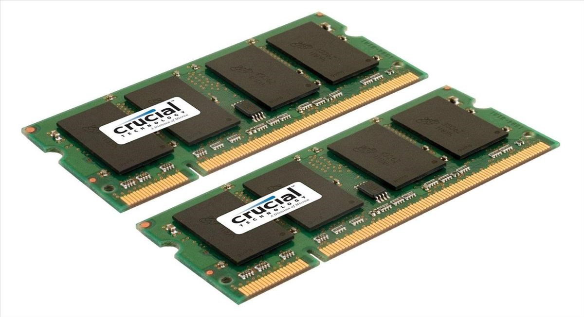 Crucial 2GB (2x 1GB) 800MHz DDR2 RAM - CT2KIT12864AC800 | CCL Computers