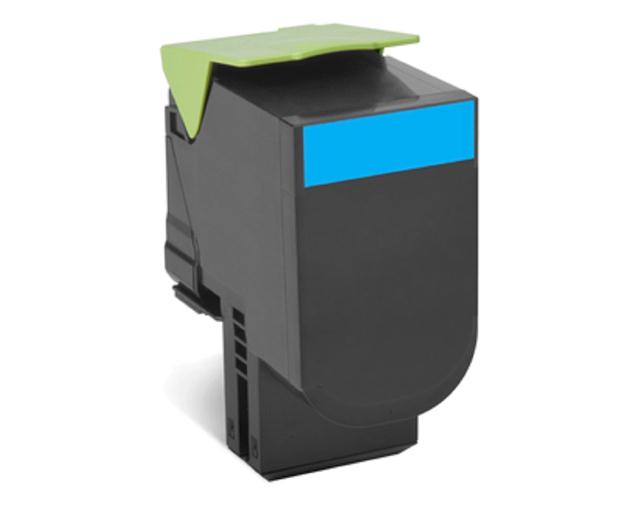 Lexmark Cyan Return Program 702C (Yield: 1,000 Pages) Toner Cartridge