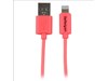 StarTech.com (1m/3 feet) Pink Apple 8-pin Lightning Connector to USB Cable for iPhone / iPod / iPad