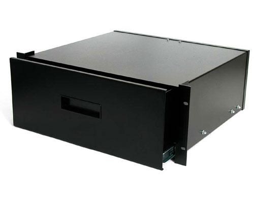 Photos - Other Components Startech.com 4U Black Steel Storage Drawer for 19 inch Racks and 4UDRAWER 