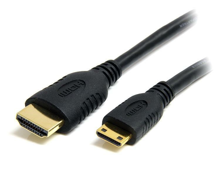 Photos - Cable (video, audio, USB) Startech.com 0.5m High Speed HDMI Cable with Ethernet - HDMI to HDMI HDACM 