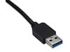 StarTech.com USB-A to Dual DisplayPort Adaptor 4K 60Hz (Black)