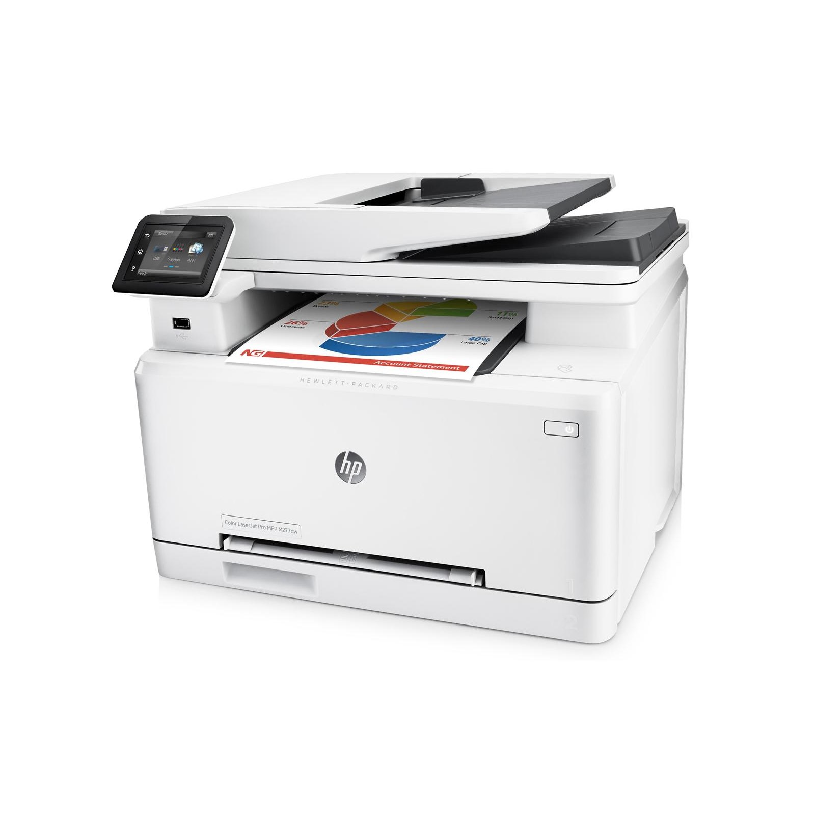 HP Color LaserJet Pro M277dw (A4) Colour Laser Multifunction Printer (Print/Copy/Scan/Fax) 256MB