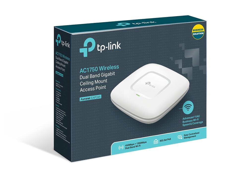 TPLink AC1750 EAP245 1300Mbps (5GHz) 450Mbps (2.4GHz) Wireless Dual