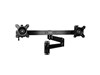 StarTech.com Wall Mount Dual Monitor Arm For Two 15-24  Monitors Articulating