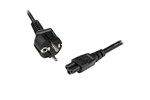 StarTech.com (1m) 3 Prong Laptop Power Cord - Schuko CEE7 to C5 Clover Leaf Power Cable Lead