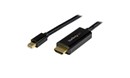 StarTech.com (3 feet/1m) Mini DisplayPort to HDMI Converter Cable - 4K (Black)