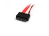 StarTech.com (20 inch) Slimline SATA to SATA with LP4 Power Cable Adaptor