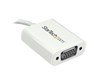 StarTech.com USB-C to VGA Adaptor (White)