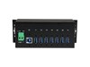 StarTech.com 7-Port Industrial USB 3.0 Hub - ESD and Surge Protection