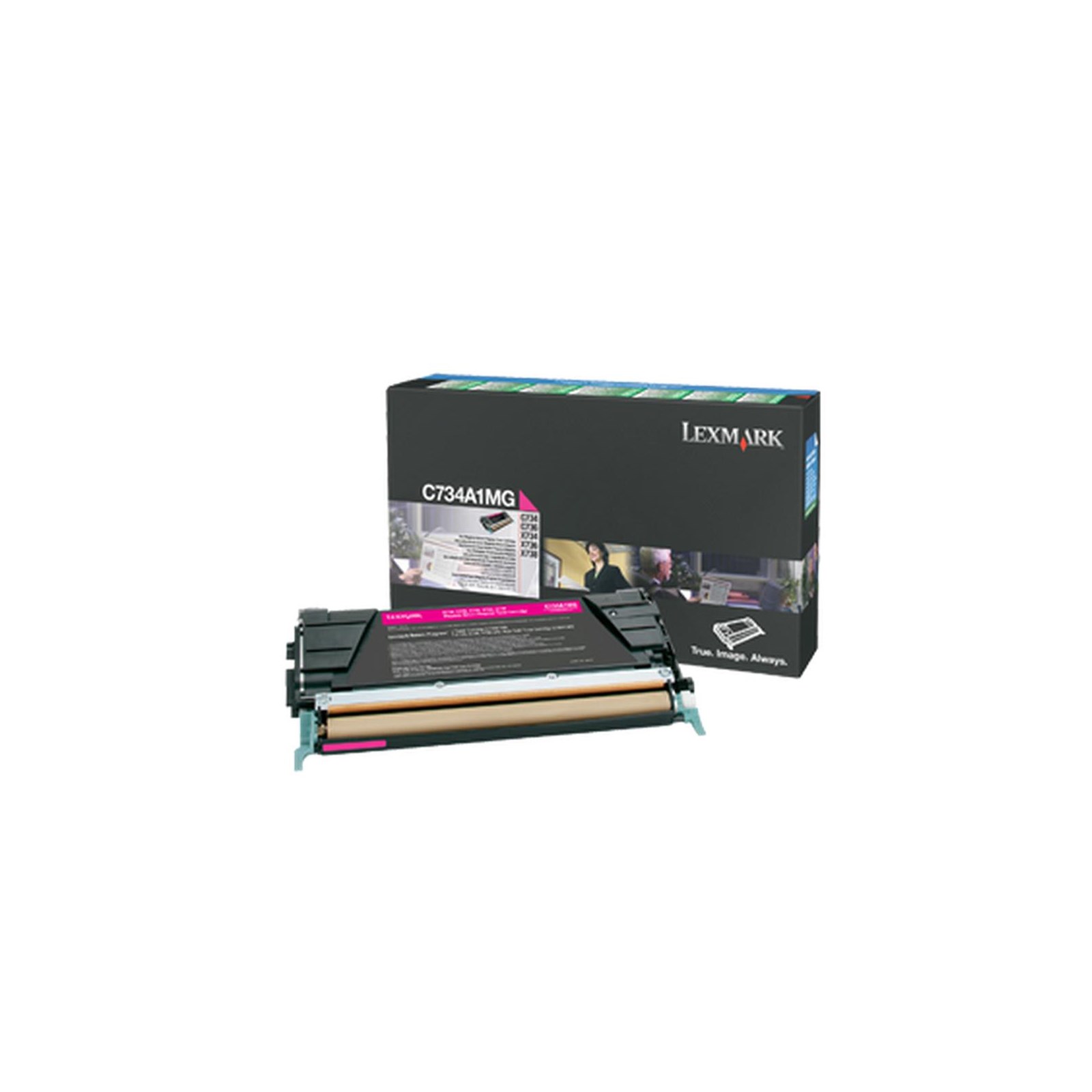 Lexmark Return Program (Yield: 6,000 Pages) Magenta Toner ...