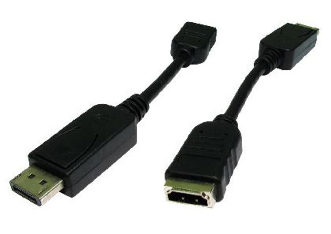 Photos - Cable (video, audio, USB) Cables Direct DisplayPort to HDMI Cable HDHDPORT-005CAB 