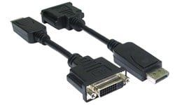 DisplayPort to DVI Cable
