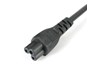 StarTech.com (1m) Laptop Power Cord - 3 Slot for UK - BS-1363 to C5 Clover Leaf Power Cable Lead