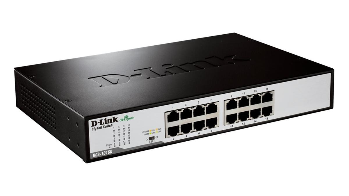 DLink DGS1016D 16Port Gigabit Rackmount Switch DGS1016D/B CCL