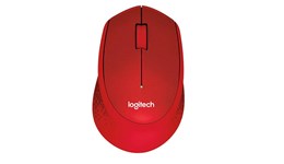 Logitech M330 Silent Plus Wireless Mice (Red) - Retail