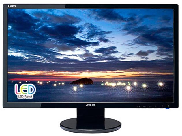 asus ve247h black 23.6