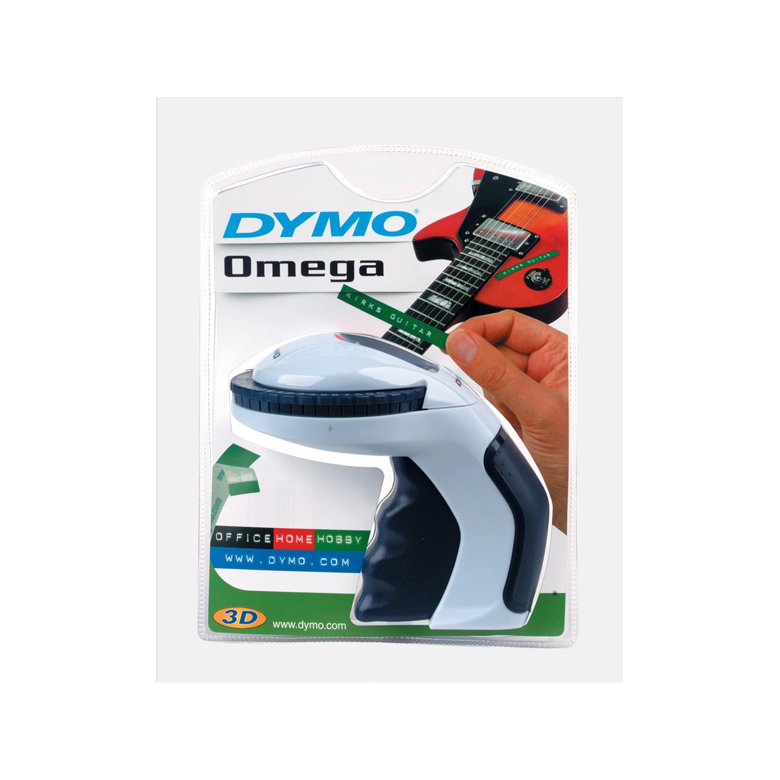 Newell Dymo Omega Embosser Home Label Maker (Grey/Blue) - S0717930