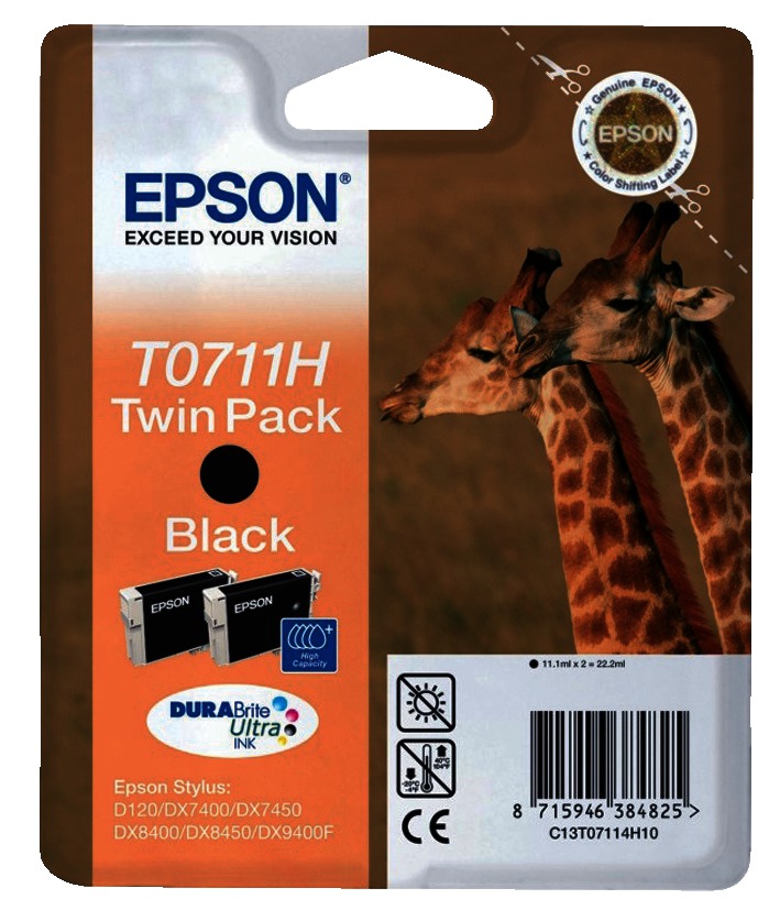 Epson Giraffe T0711H (Yield: 385 Pages 