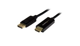 StarTech.com (6 feet/2m) DisplayPort to HDMI Converter Cable - 4K