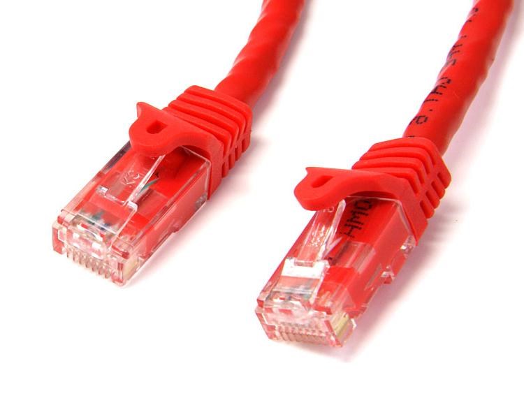 Photos - Ethernet Cable Startech.com 10m CAT6 Patch Cable  N6PATC10MRD (Red)