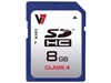 V7 8GB SDHC Class 4 Card