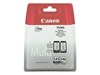 Canon PG-545 / CL-546 (Black/Colour - B/C/M/Y) Ink Cartridge (Yield 180 Pages) Blister with Security for Pixma MG2250, MG2450, MG2550