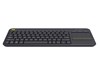 Logitech K400 Plus Wireless Keyboard with Touchpad (Black) - UK English
