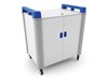 LapCabby (16 Device) Tablet Charging Cart (Blue) 