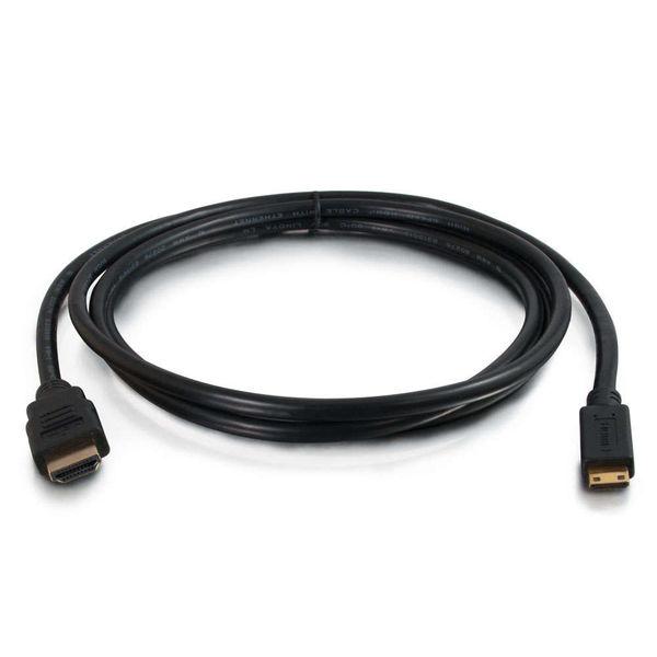 Photos - Cable (video, audio, USB) C2G (2m) Value Series High Speed HDMI Mini Cable with Ethernet 82008