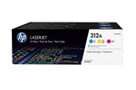 HP 312A (Yield: 2,700 Pages) Cyan/Magenta/Yellow Toner Cartridge Pack of 3