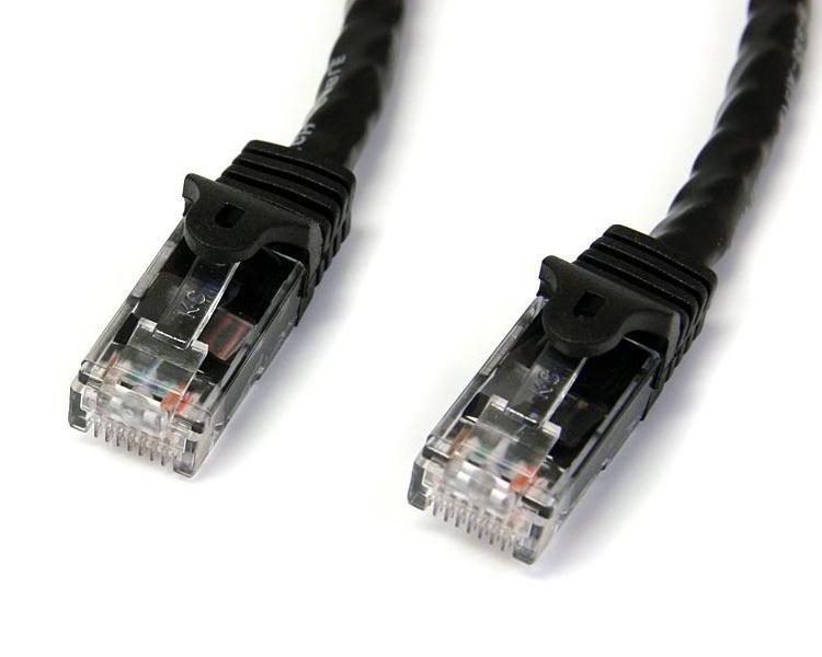 Photos - Ethernet Cable Startech.com 10m CAT6 Patch Cable  N6PATC10MBK (Black)